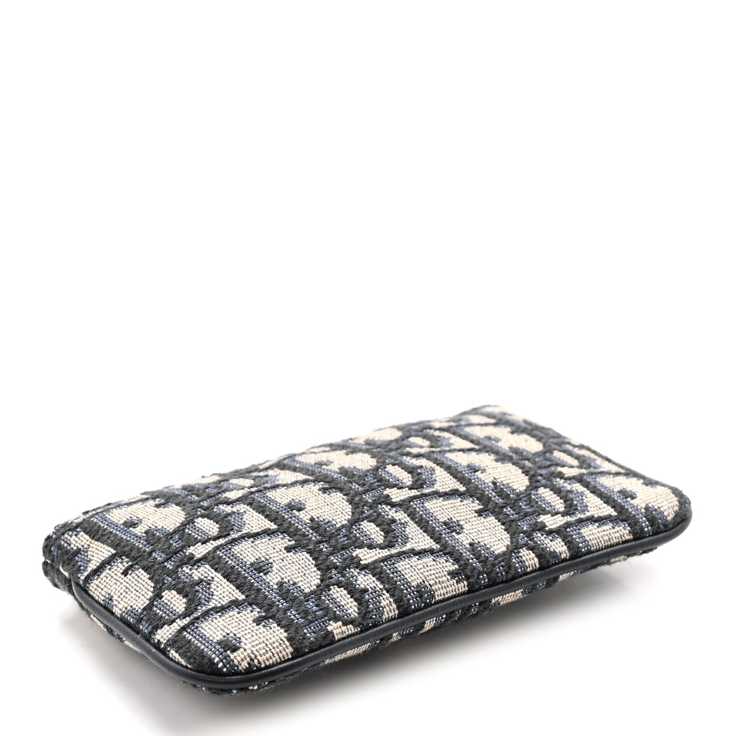 Oblique Key Case Blue