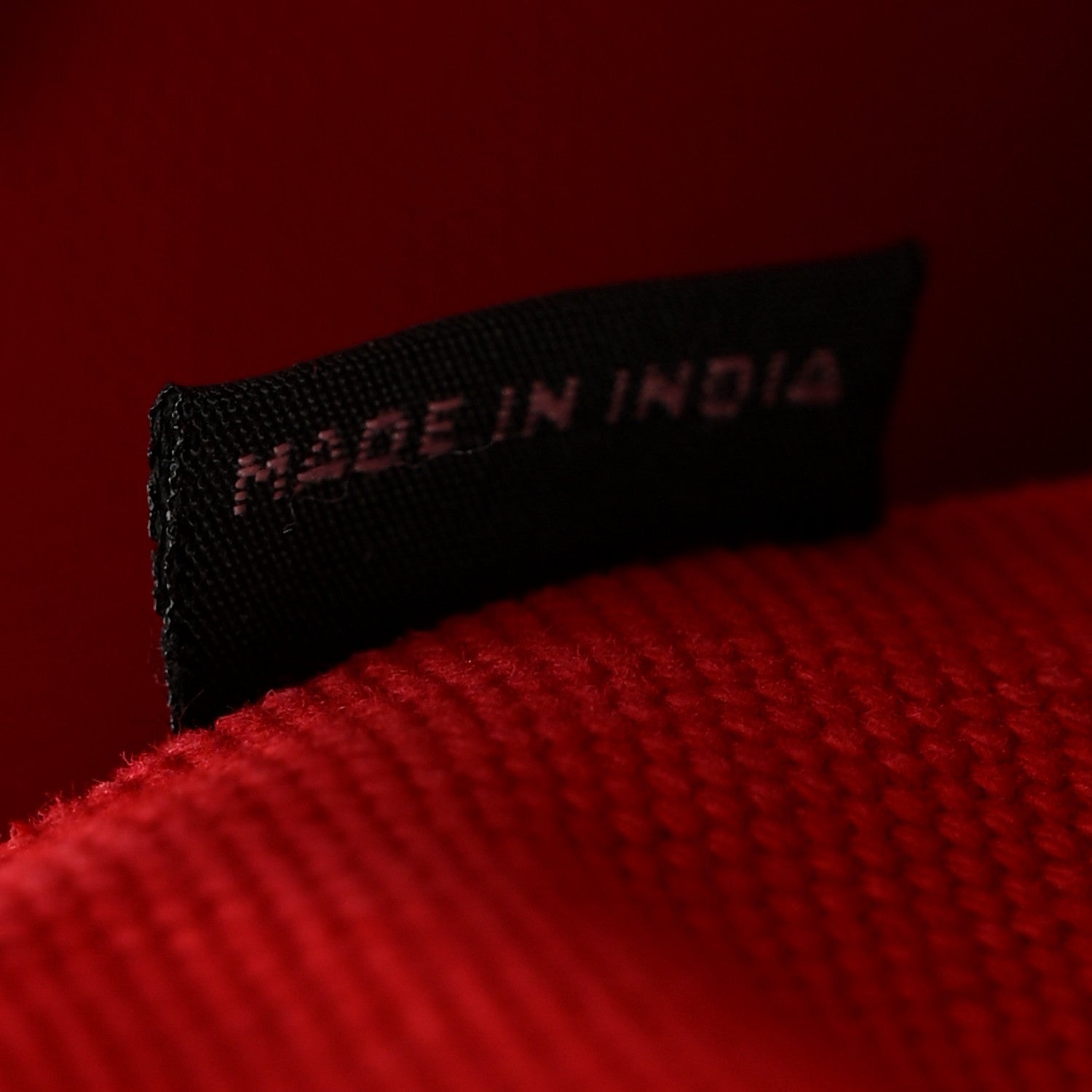 Canapa Small Logo Tote Rosso
