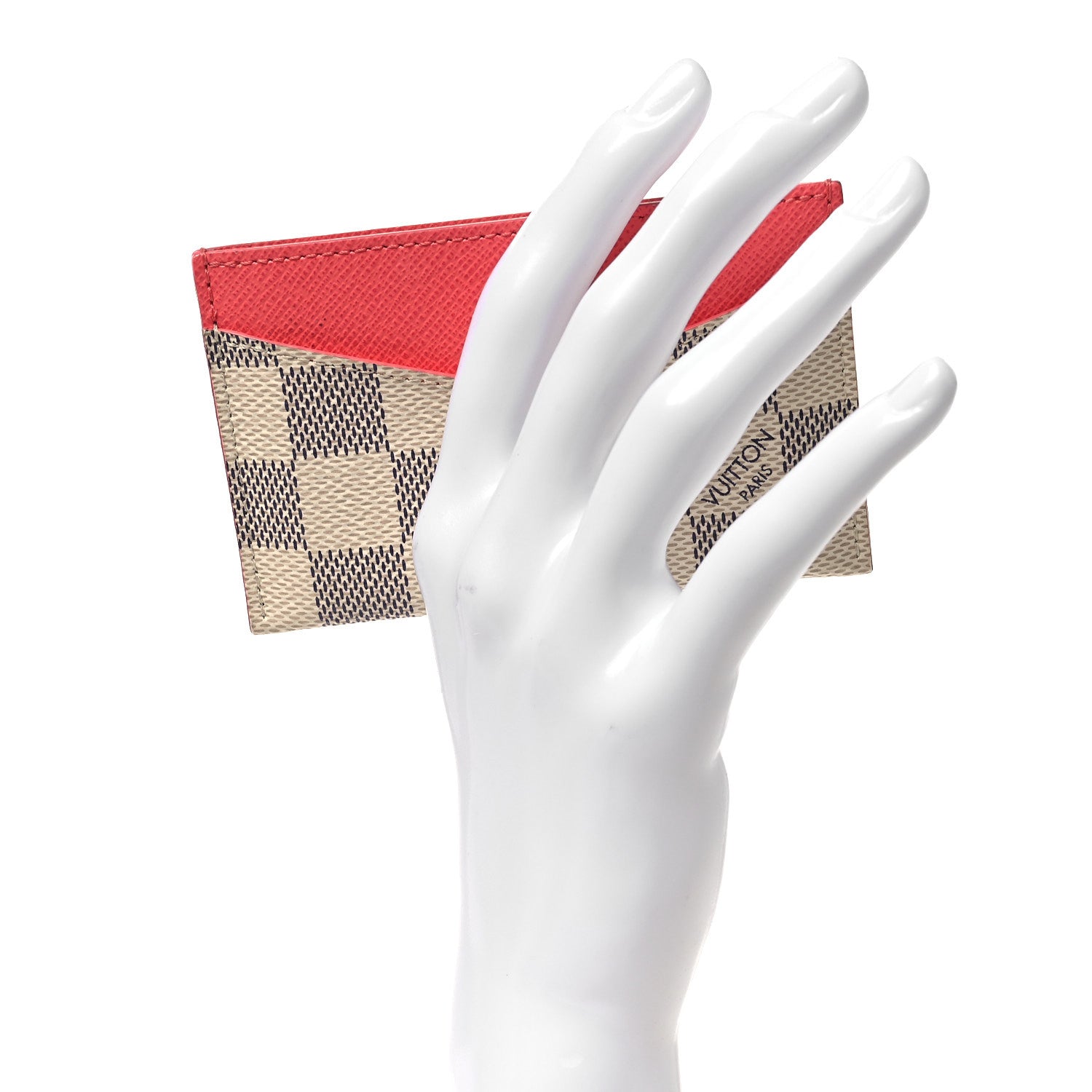 Damier Azur Daily  Holder Rose Papaye