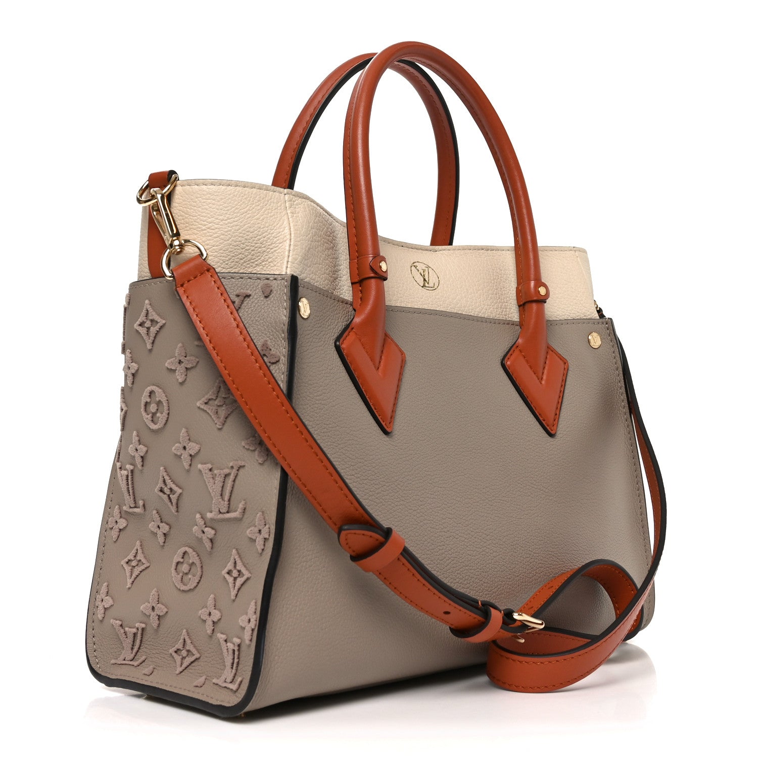 Calfskin Monogram Tufting On My Side Galet