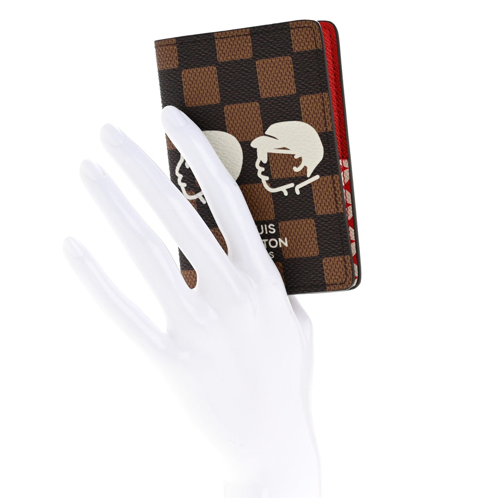 X NIGO Damier Phriendship Pocket Organizer