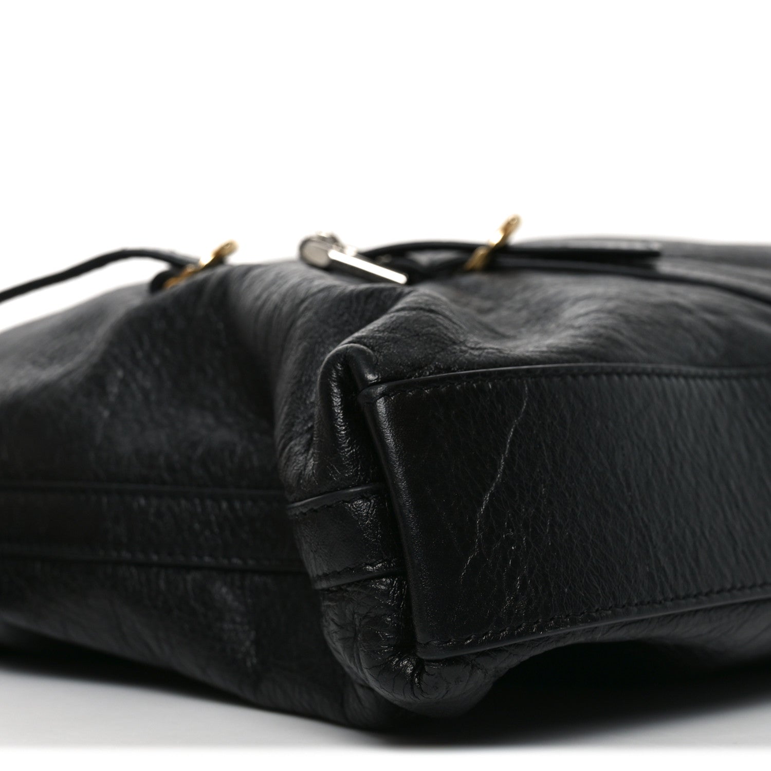 Calfskin Medium Voyou Bag Black