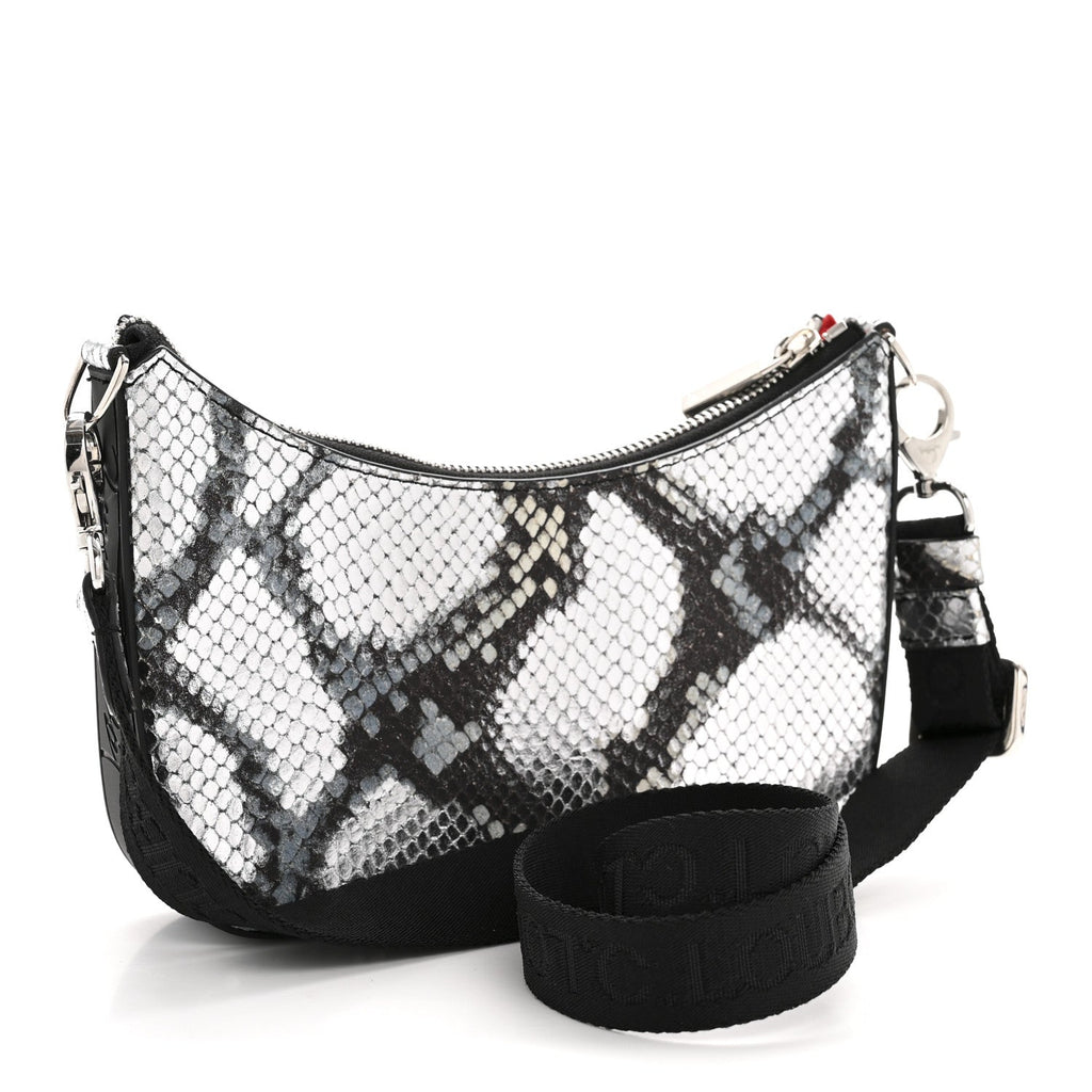 Calfskin Amazonia Loubila Mini Chain Shoulder Bag Multicolor