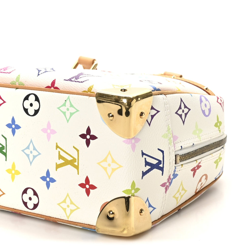 Monogram Multicolor Trouville White