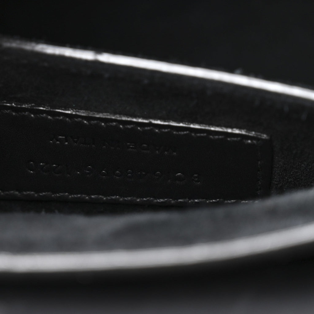 Smooth Calfskin Nico Shoulder Bag Black