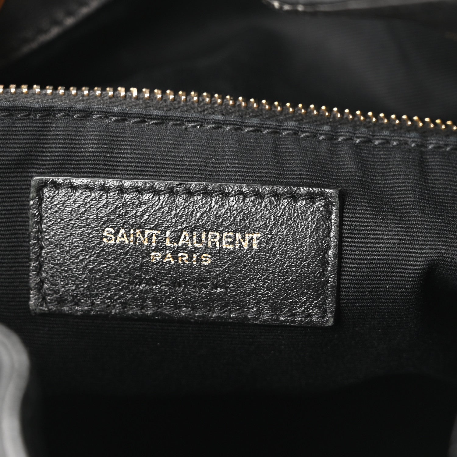 Lambskin Matelasse Monogram Joe Backpack Black