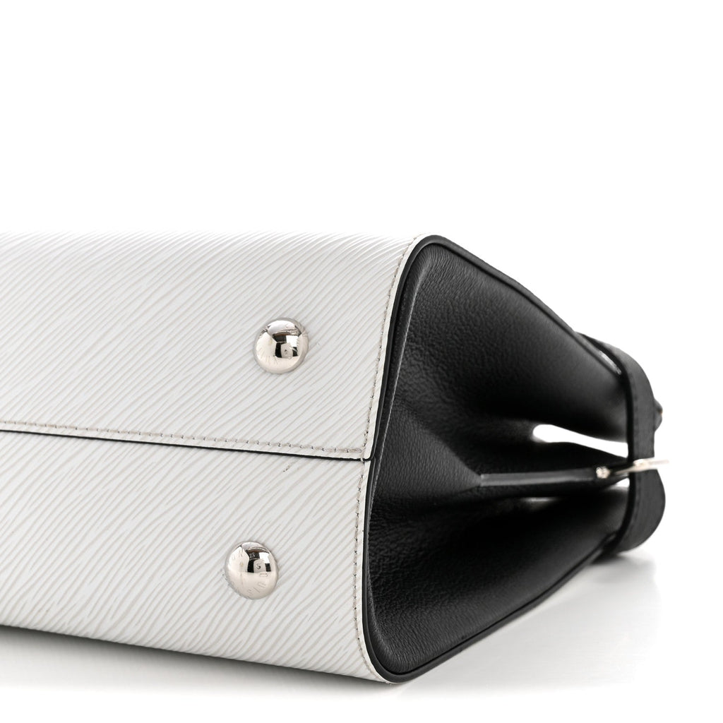 Epi Twist Tote White