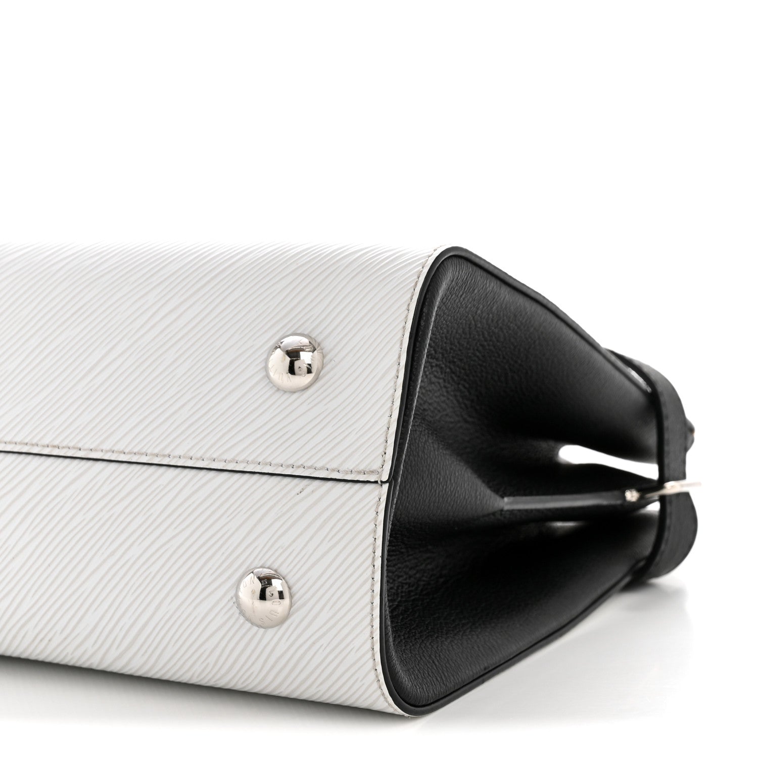 Epi Twist Tote White