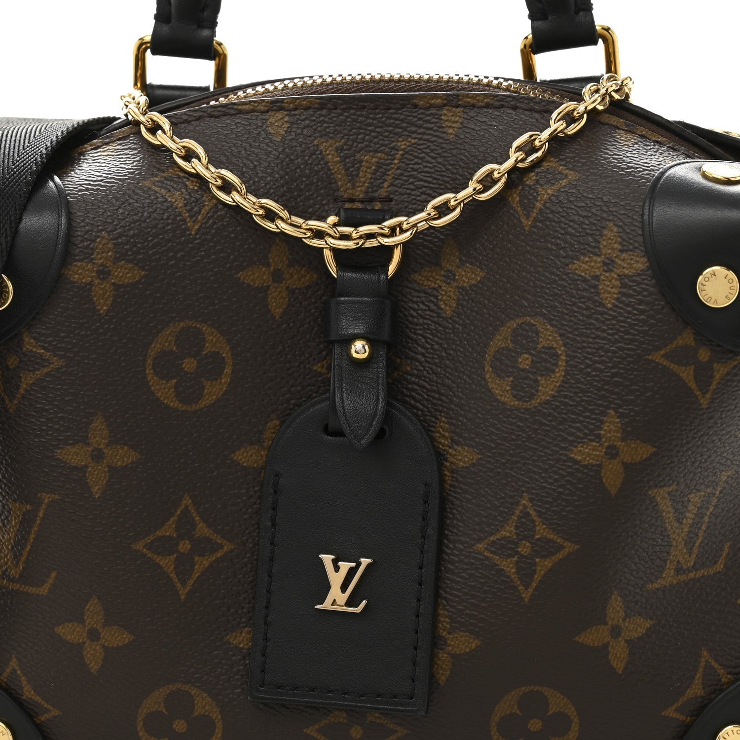 Monogram Petite Malle Souple Black