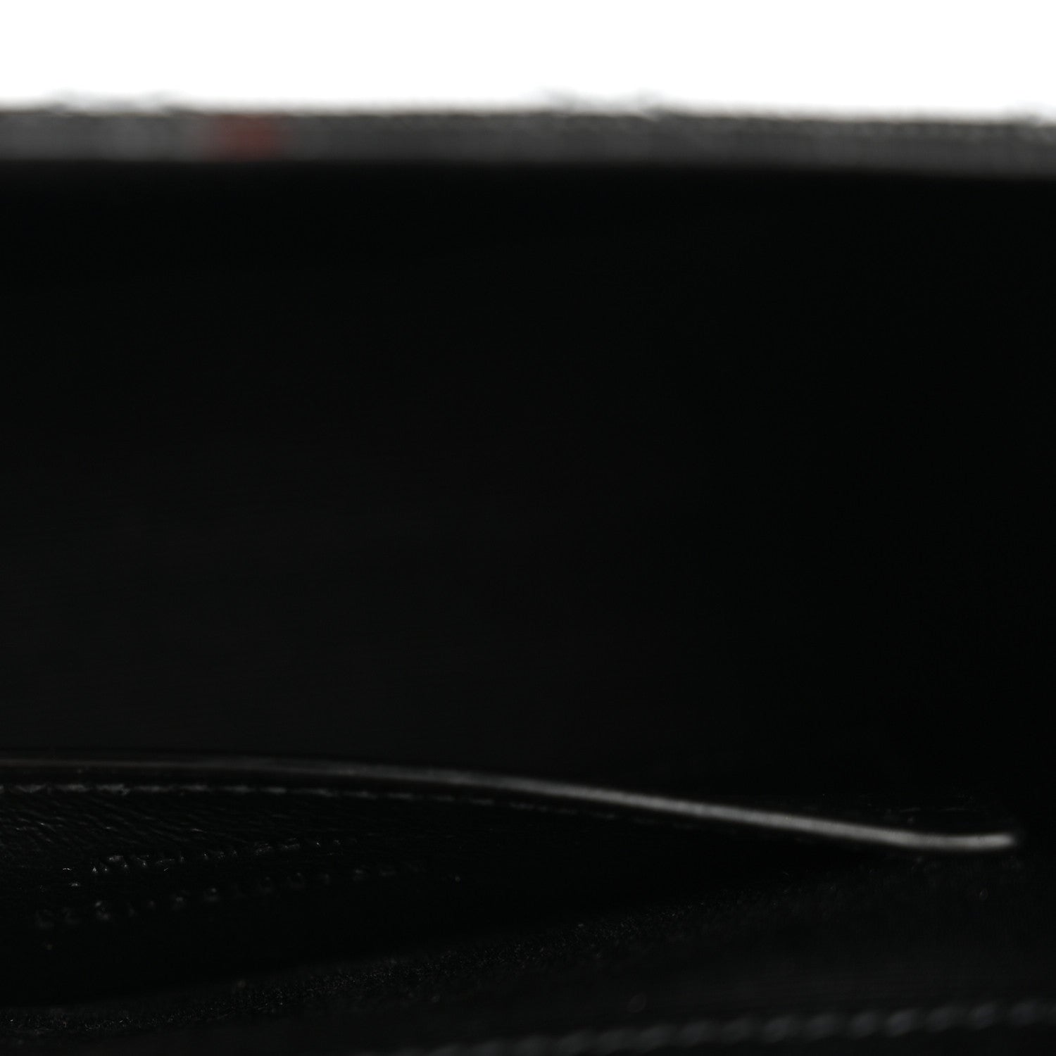 Grain De Poudre Textured Mixed Matelasse Triquilt Small Monogram Satchel Black