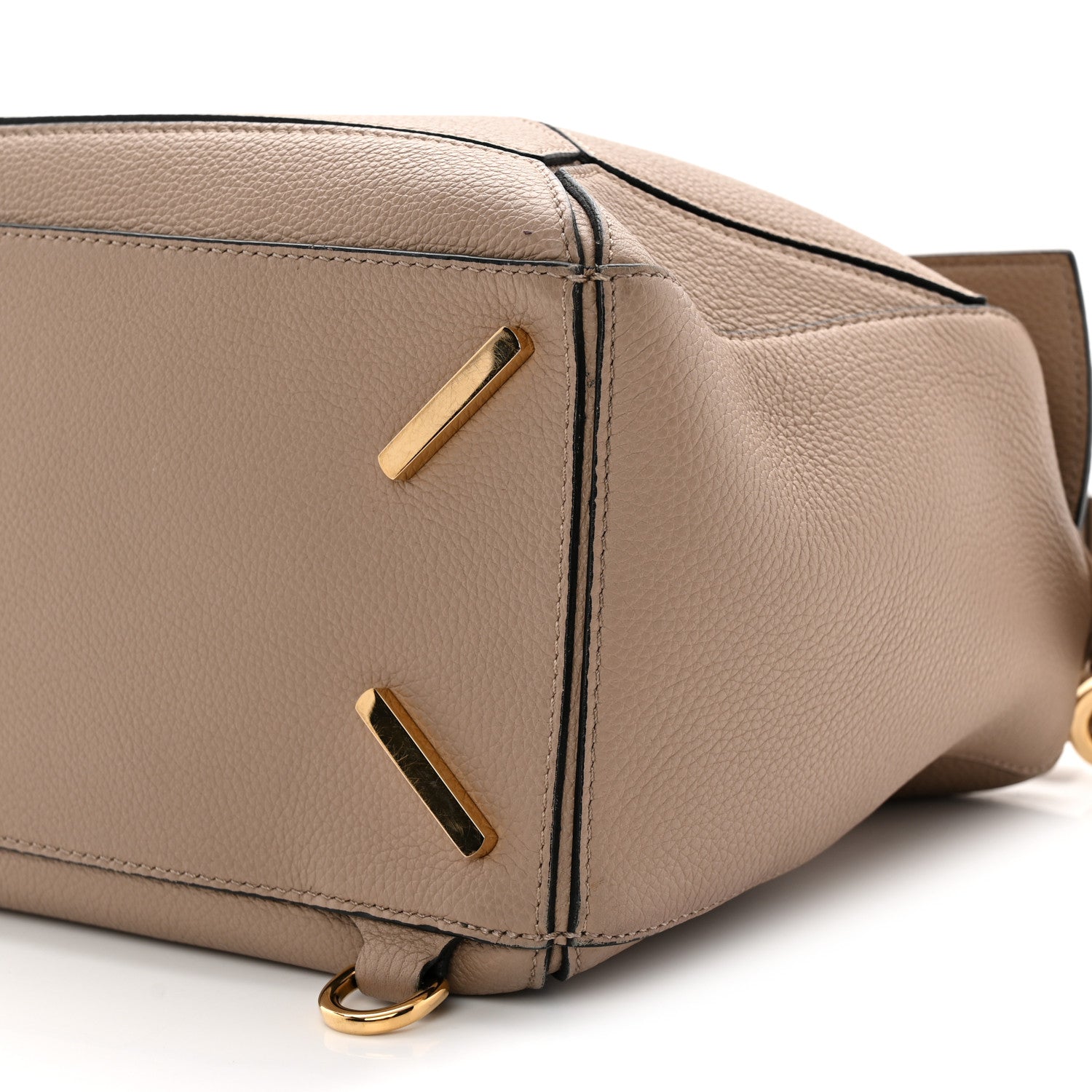 Calfskin Medium Puzzle Bag Sand