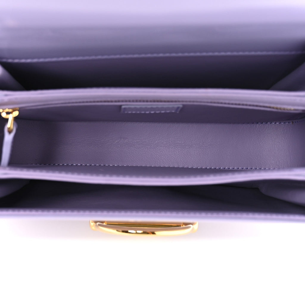 Spice Lux Nappa Siena Small Shoulder Bag Lapis