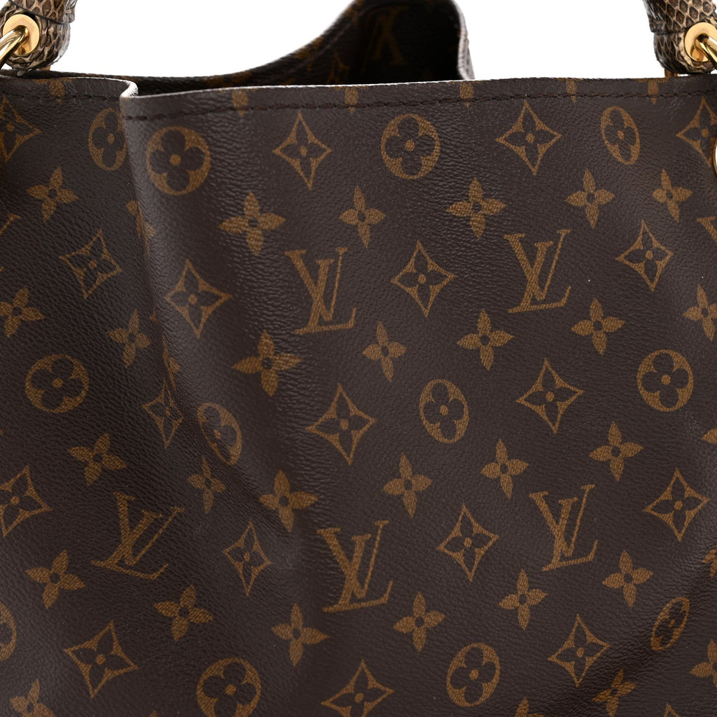 Snakeskin Monogram Artsy MM