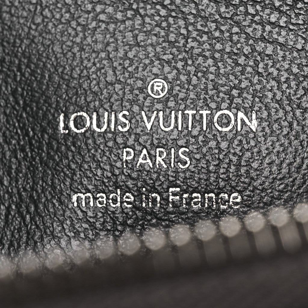 Lambskin Embossed Monogram Coussin PM Anthracite