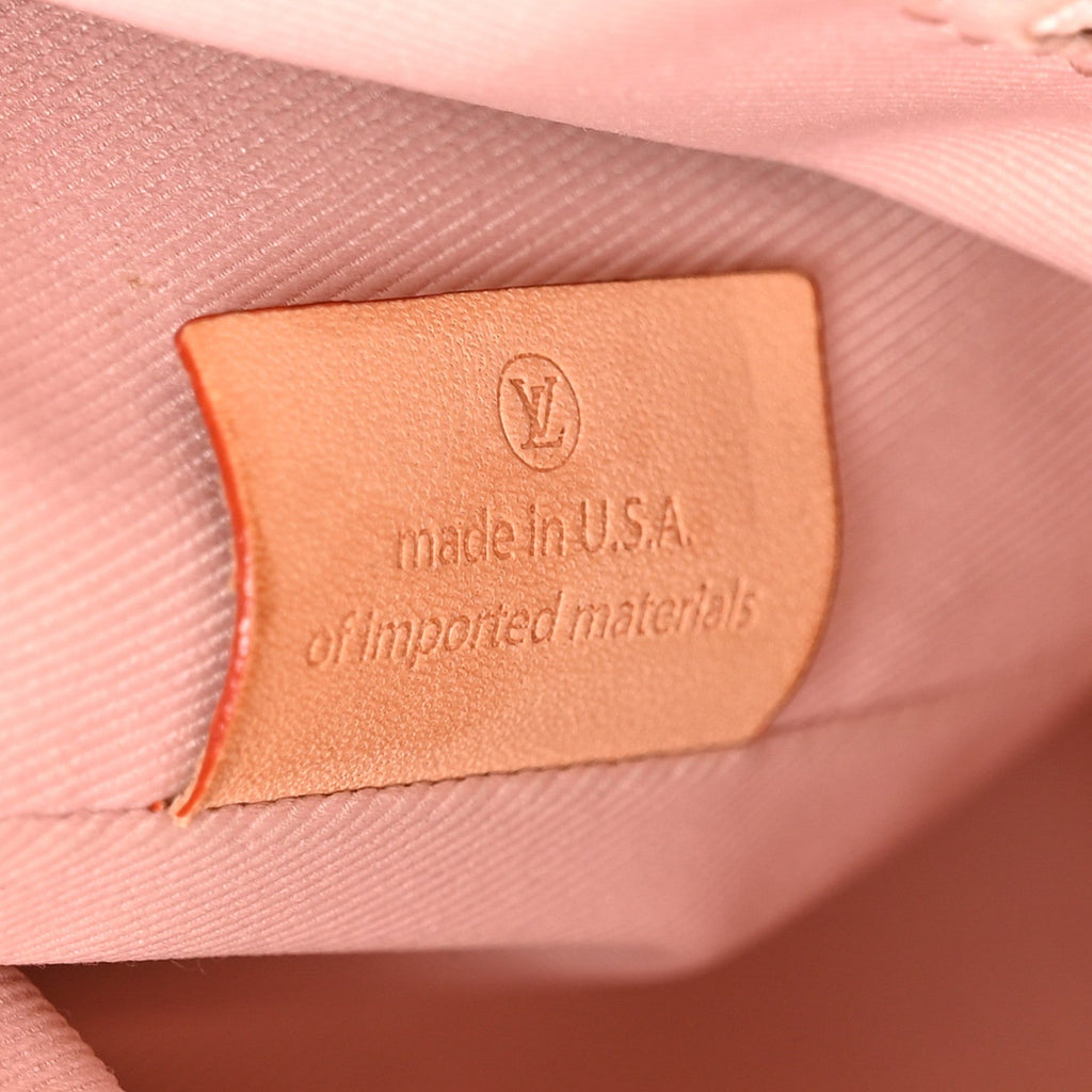 Damier Azur Graceful MM Rose Ballerine