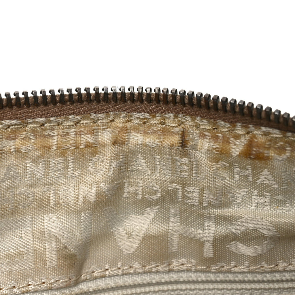 Lambskin Lax Accordion Hobo Beige