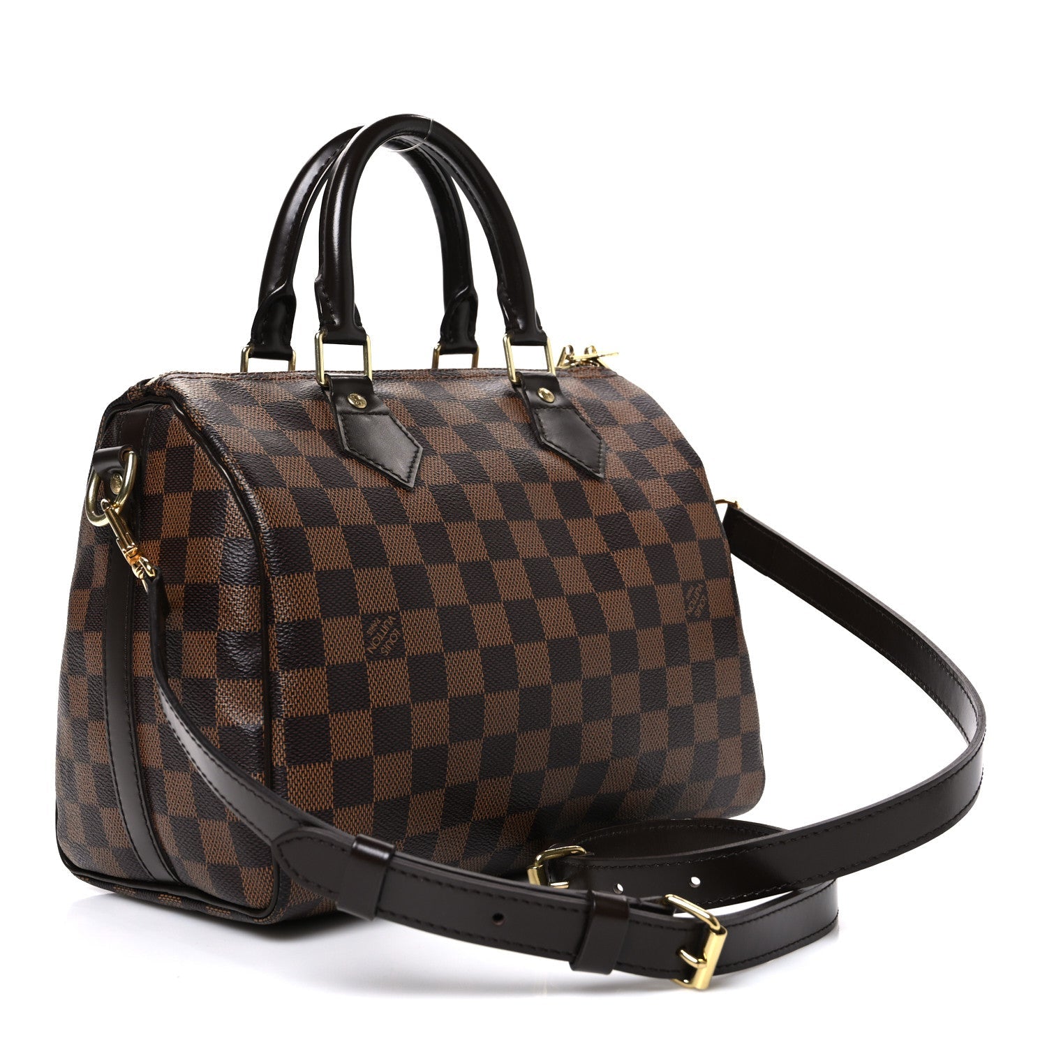 Damier Ebene Speedy Bandouliere 25