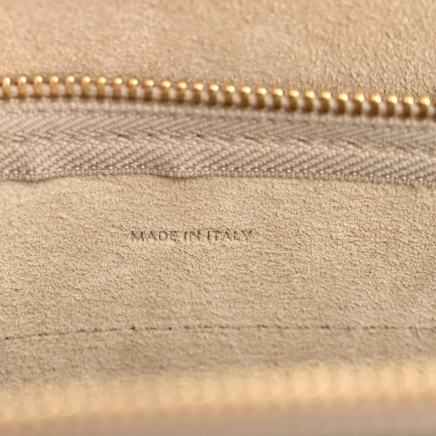 Grained Calfskin Nano Belt Bag Light Taupe