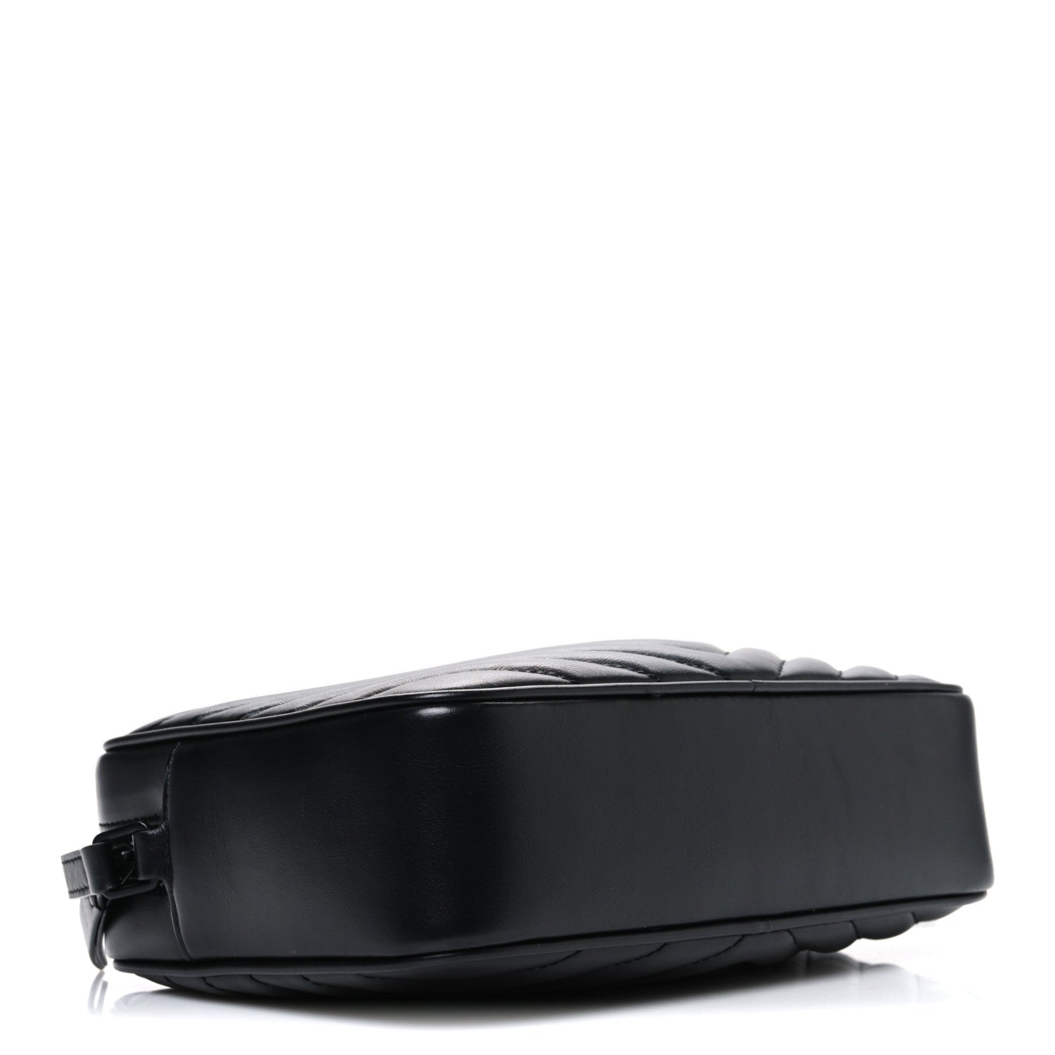Calfskin Matelasse Monogram Monochrome Lou Camera Bag Black