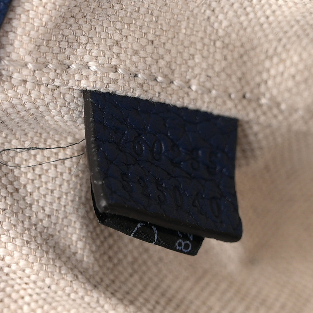 Piuma Calfskin Jumbo GG Embossed Small Messenger Bag Royale