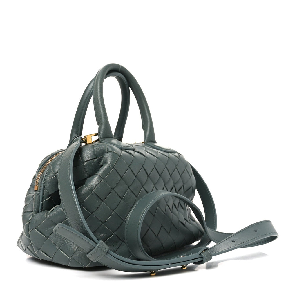 Nappa Intrecciato Bauletto Slate