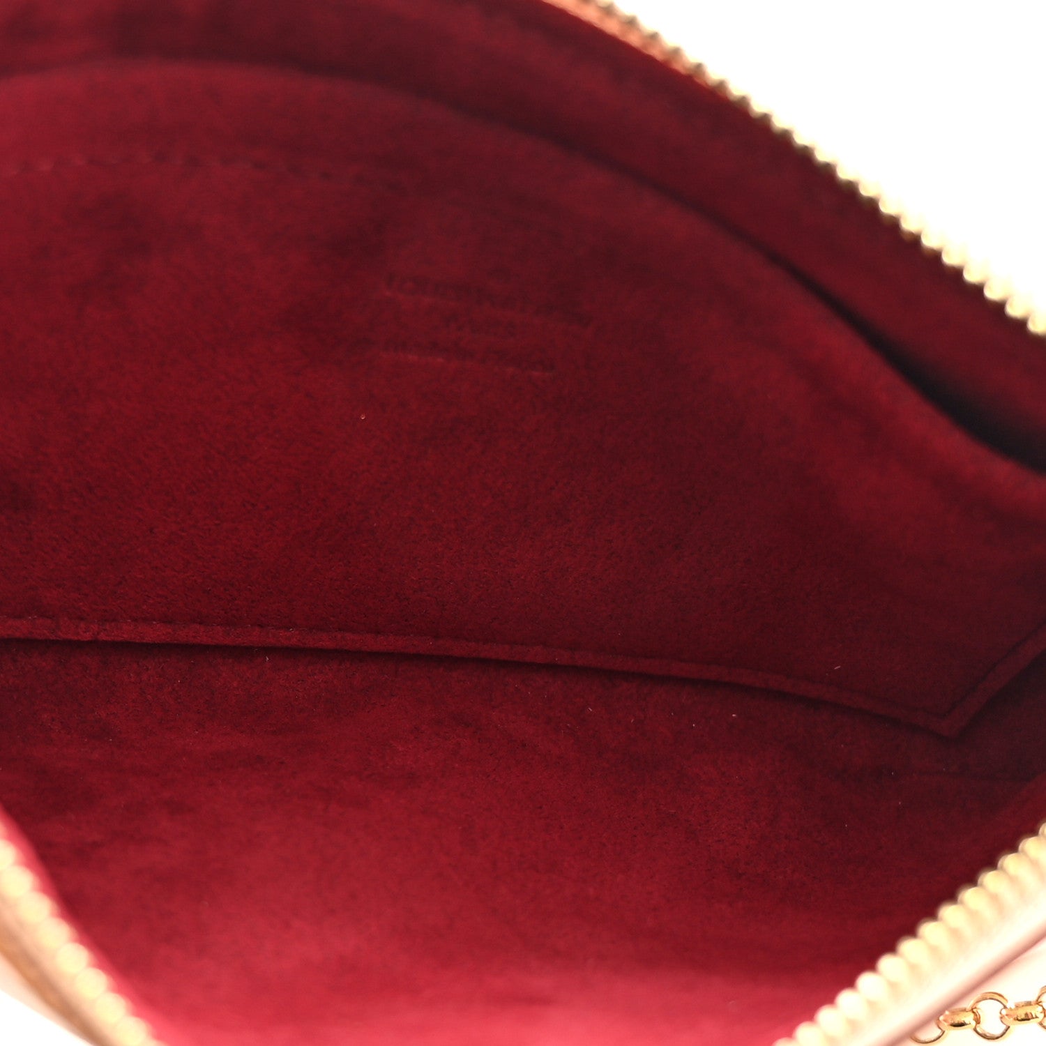 Monogram Multicolor Pochette Milla MM White