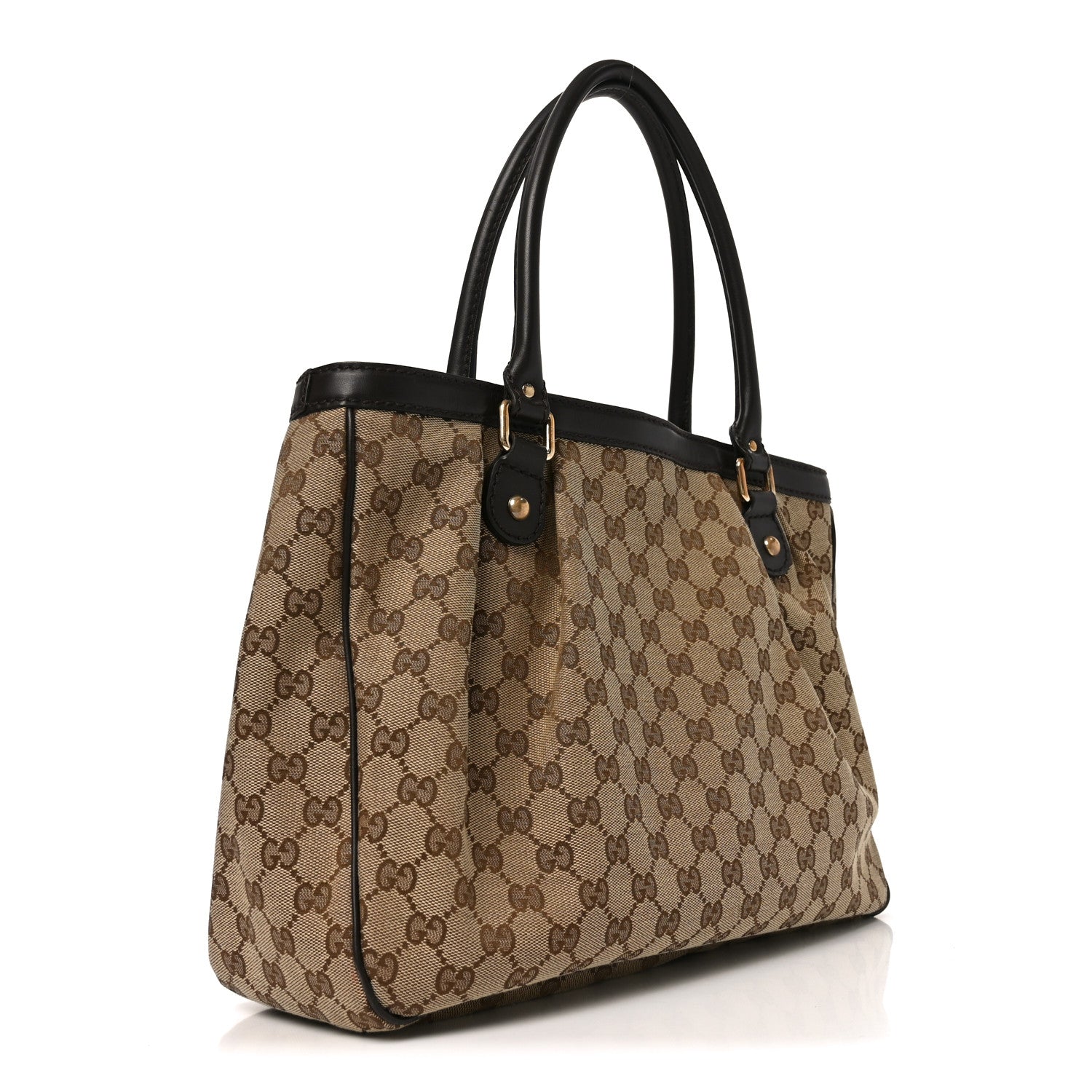 Monogram Medium Sukey Tote Dark Brown
