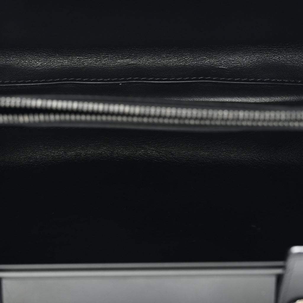X RIMOWA Aluminum Personal Clutch On Strap Black