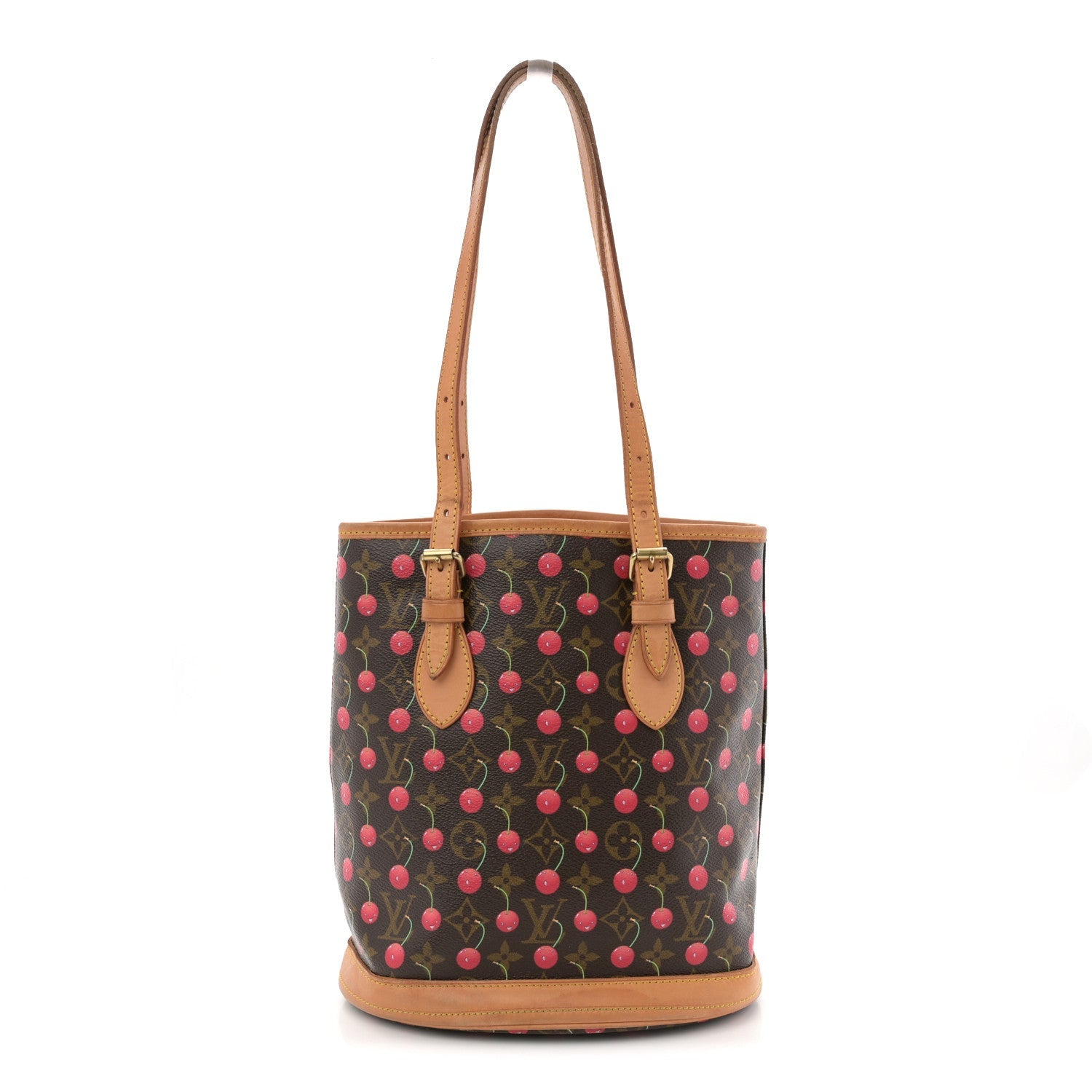 Monogram Cerises Bucket Bag