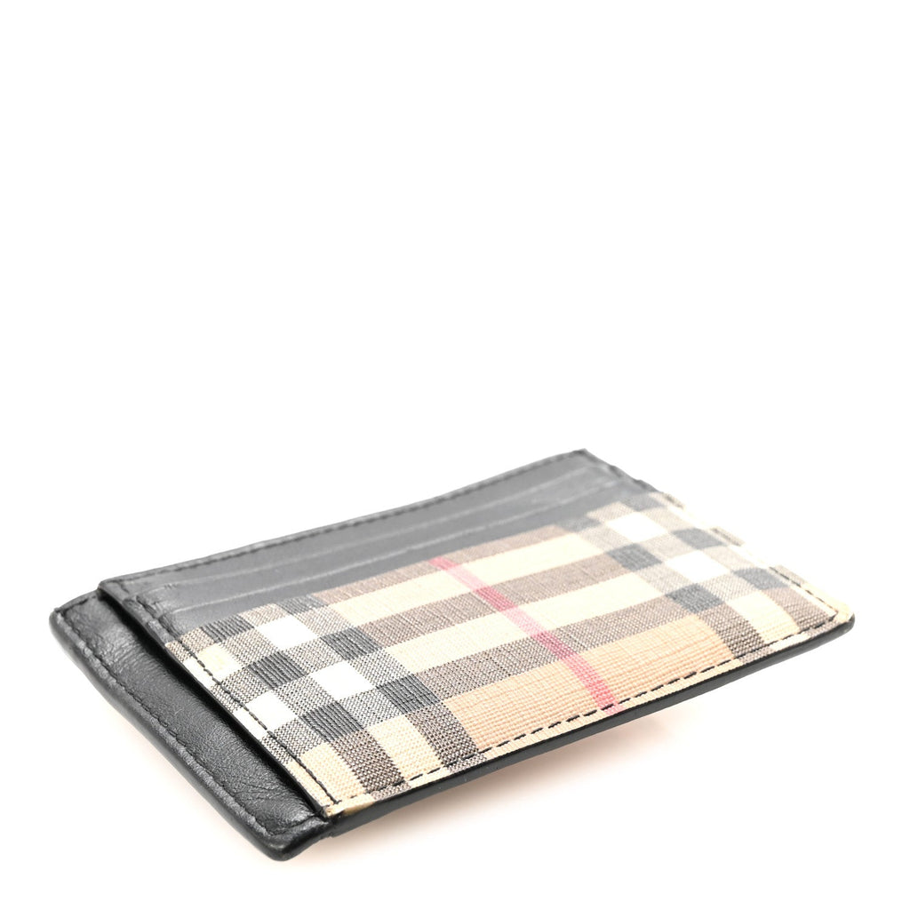 Vintage Check Money Clip  Case Archive Beige Black