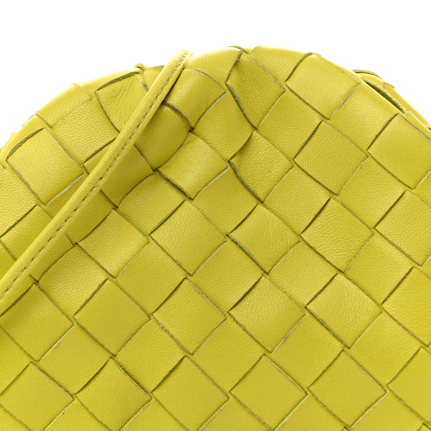 Nappa Intrecciato The Mini Pouch Kiwi