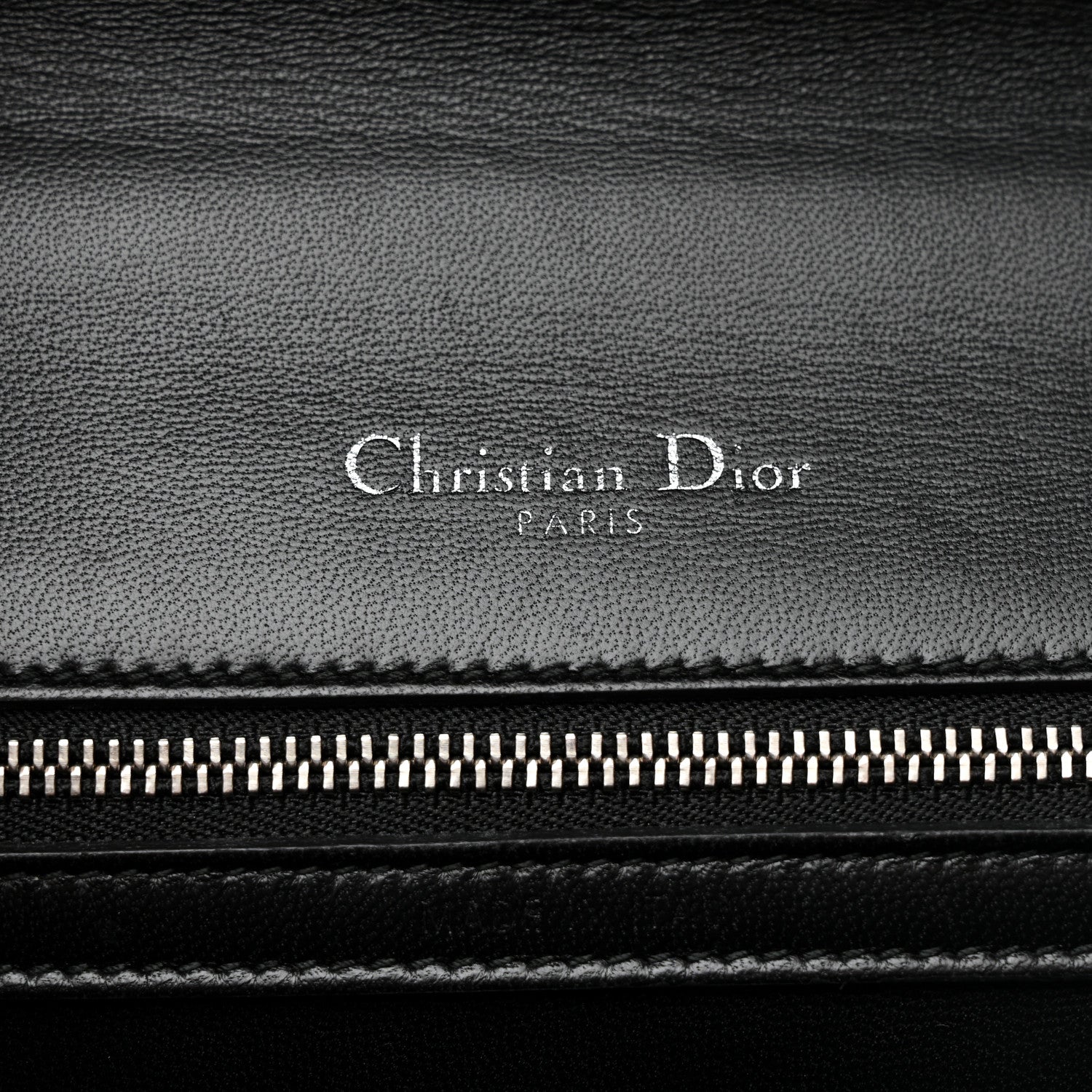 Lambskin Multi Studded Medium Diorama Flap Bag Black
