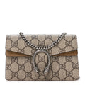 GG Supreme Monogram Super Mini Dionysus Shoulder Bag Taupe