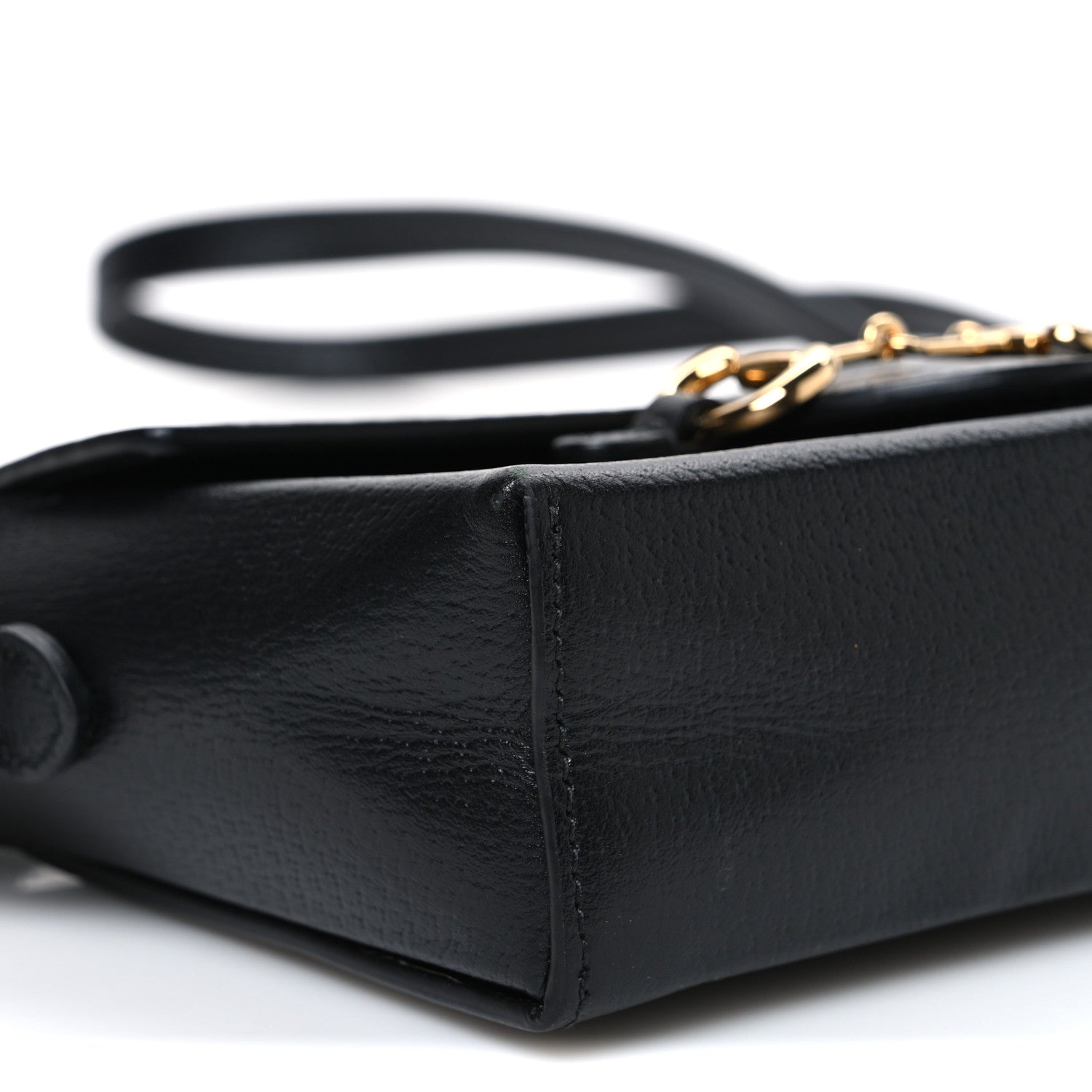 Calfskin Horsebit 1955 Shoulder Bag Black