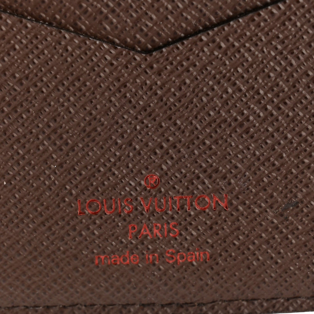 Damier Ebene Pocket Organizer NM