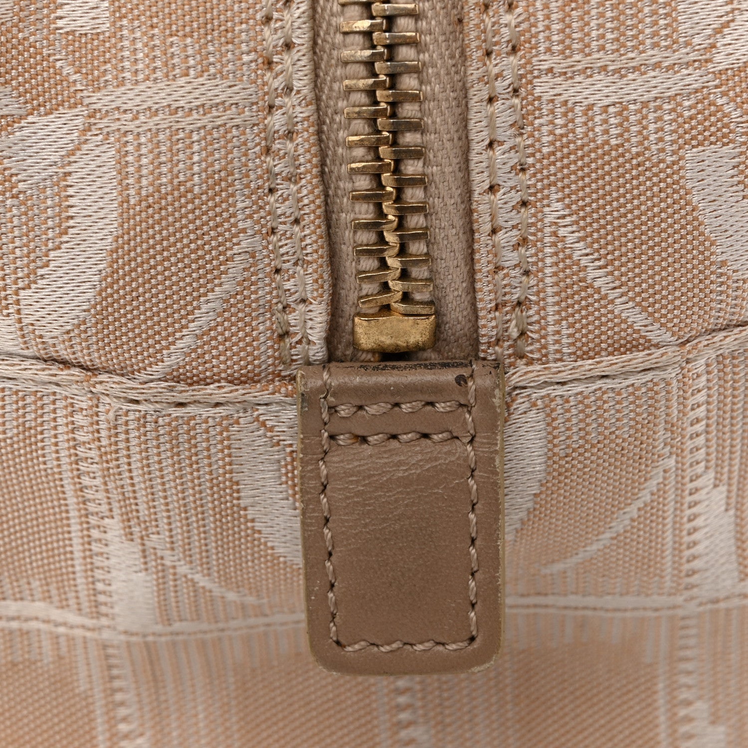 Nylon Travel Bowler Beige