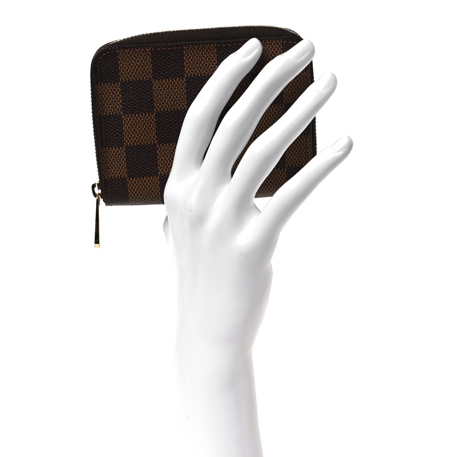 Damier Ebene Zippy Coin Purse