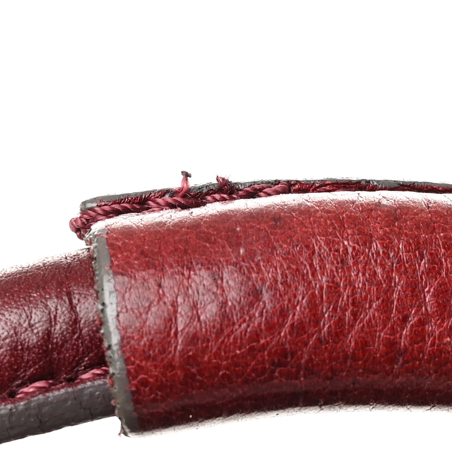 Calfskin Medium Paddington Satchel Dark Red