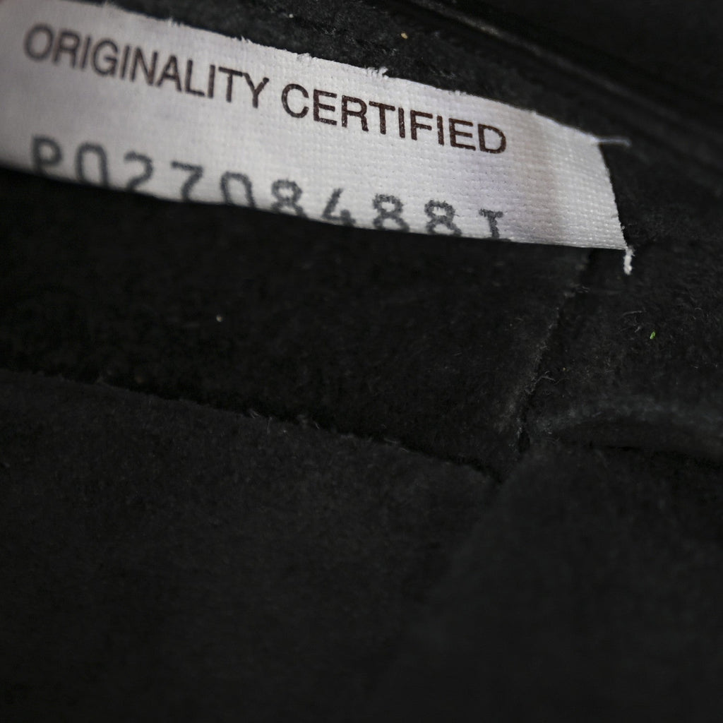 Grained Calfskin Intrecciato Mini Arco Tote Black