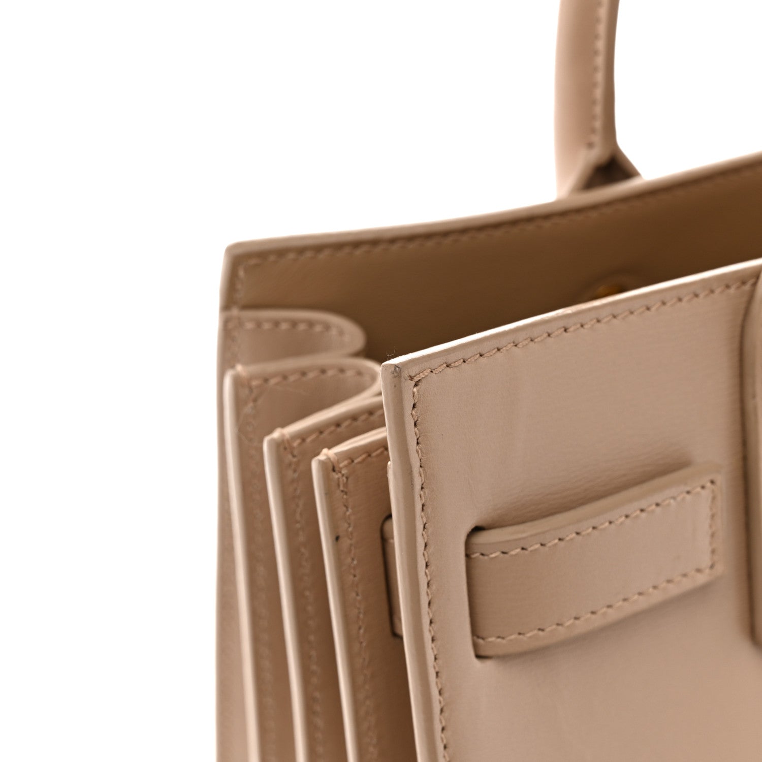 Calfskin Nano Sac De Jour Beige