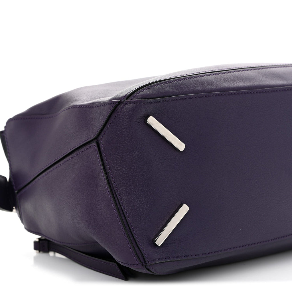 Calfskin Medium Puzzle Bag Purple