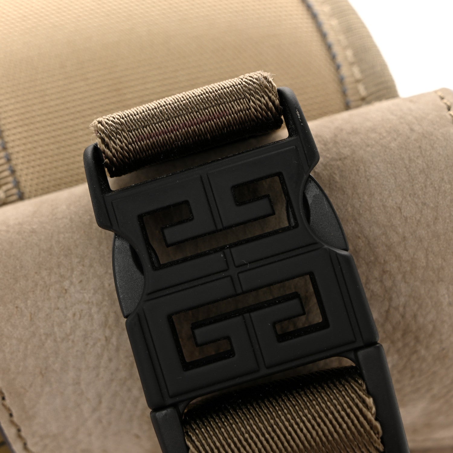 Nylon Nubuck G-Trail Small Sling Bag Taupe Anthracite Sand
