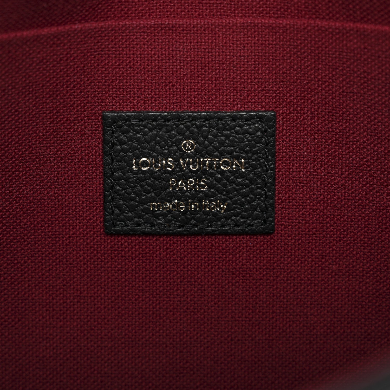 Empreinte Monogram Giant Felicie Pochette Black Beige