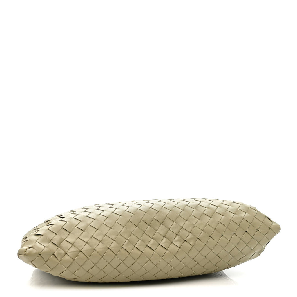 Calfskin Intrecciato Small Hop Travertine