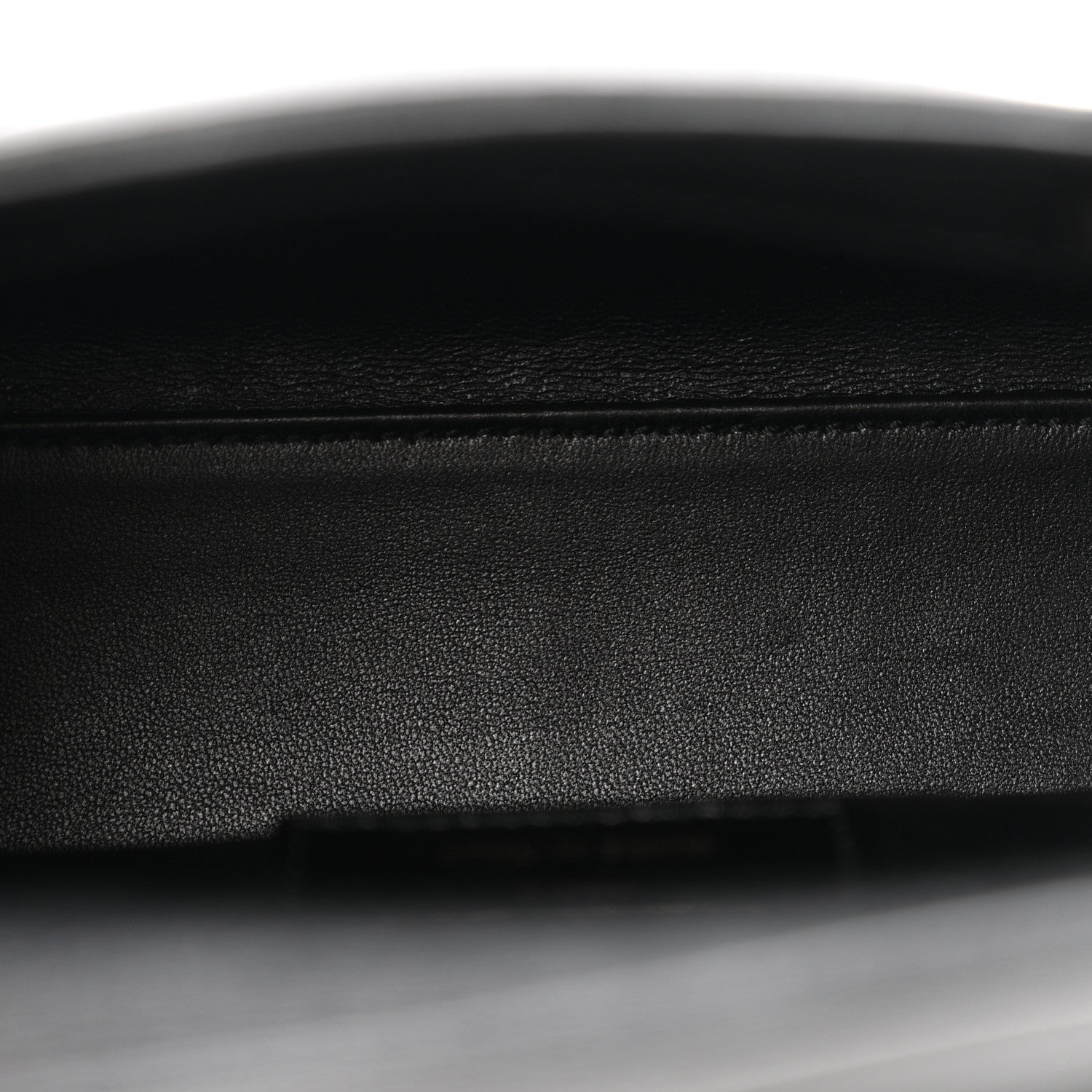 Calfskin Beaded Mini Lady Dior Black