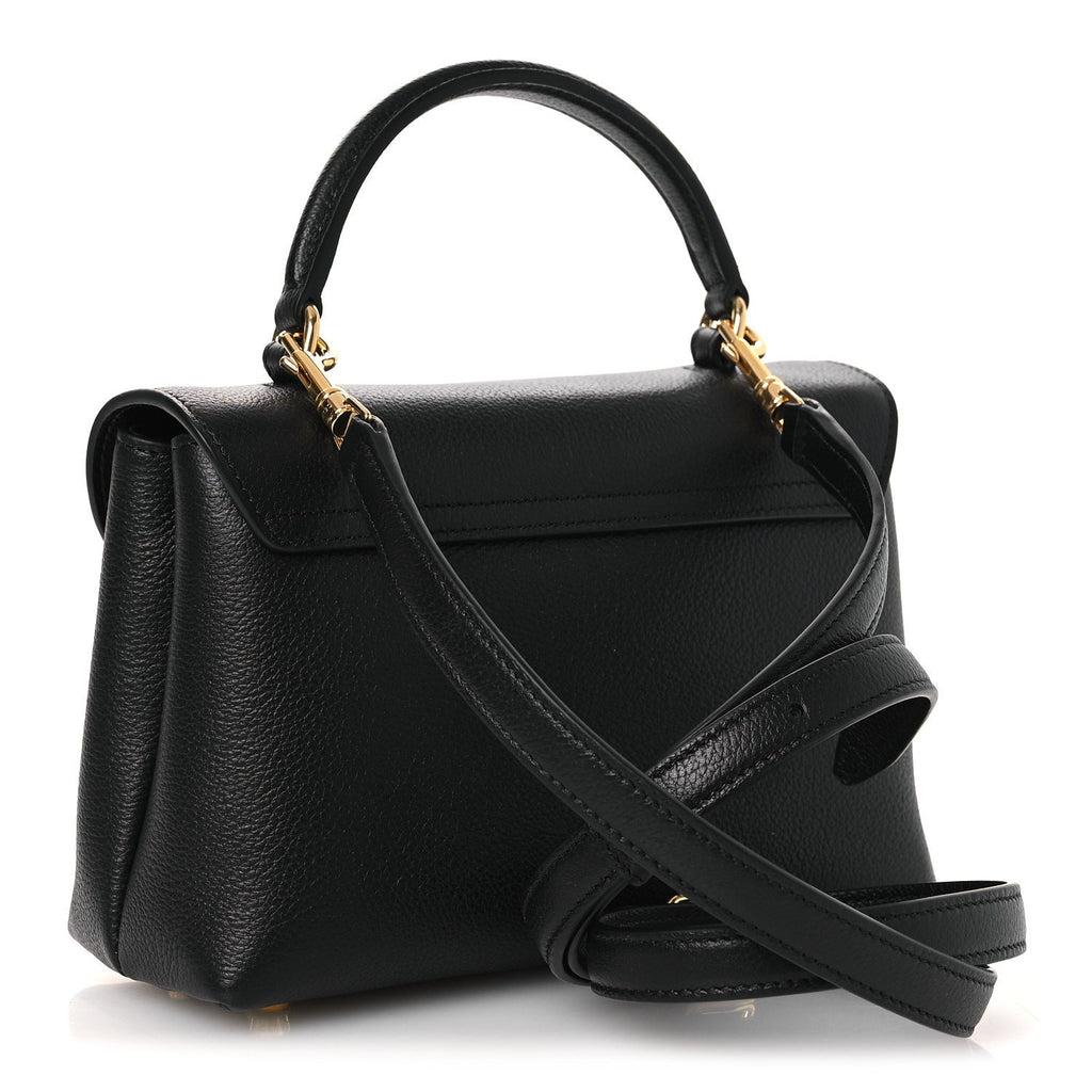 Supple Grained Calfskin Teen Nino Black