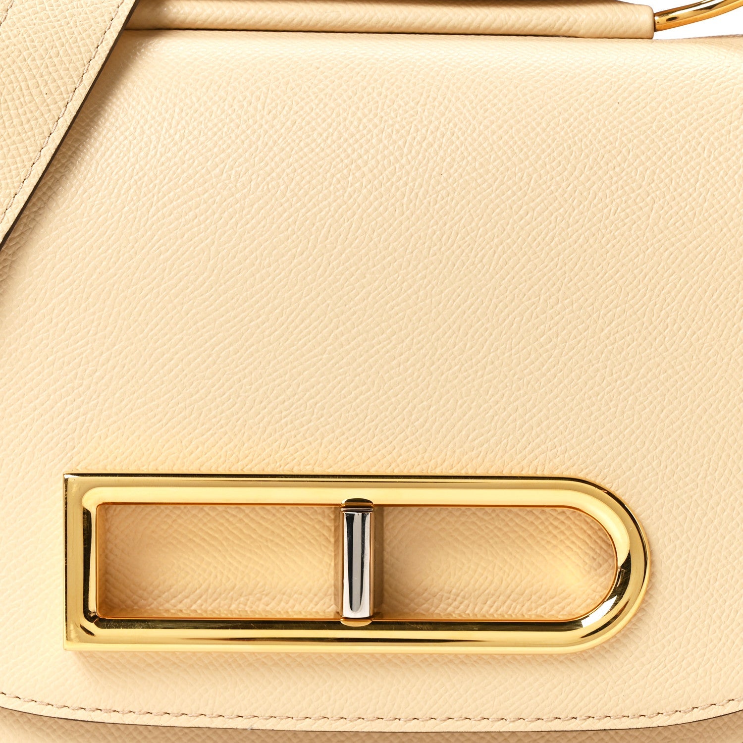Alpina Calfskin Lingot Crossbody Dune