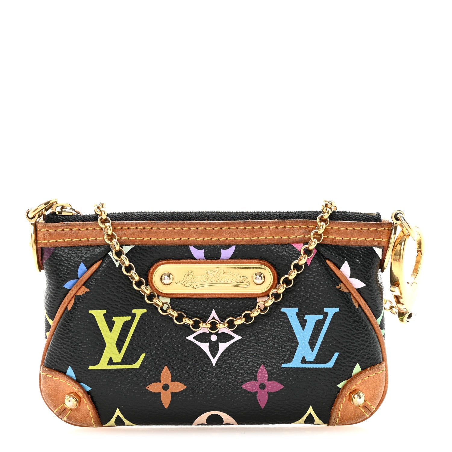 Monogram Multicolor Pochette Milla MM Black