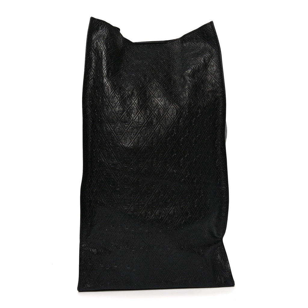Calfskin Monogram Deli Paper Bag Vintage Black
