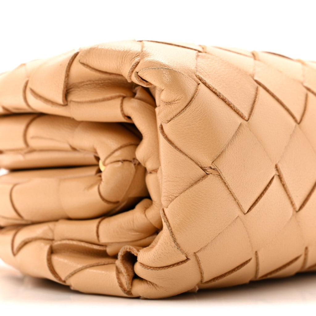 Nappa Intrecciato The Mini Pouch Almond